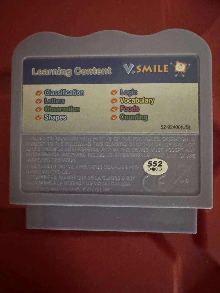 Cartuchos de juego VTech V-Smile pistas azules y desafío de fútbol Foto 4 de 4