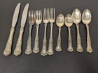 Gorham Buttercup Sterling Silver 2 Place Settings 10 Pieces 11.3oz 322g -NH