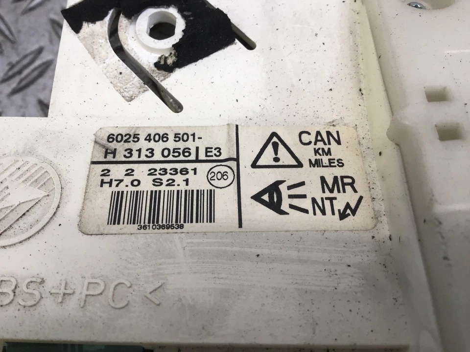 Tacho Renault Espace III (JE) 2.0 102kW 139PS 6025406501 Kombiinstrument - Bild 4 von 4