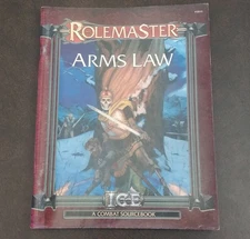 ROLEMASTER: ARMS LAW #5810 -  The ICE Combat Sourcebook Role Playing [2003]