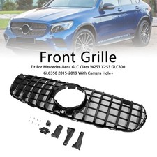 GT Style Front Bumper Grill Grille Fit Merced...