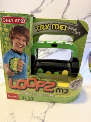 RADICA LOOPZ M3 MEMORY GAME ELECTRONIC 4 DIFFERENT GAMES MOTION SENSOR REFLEX
