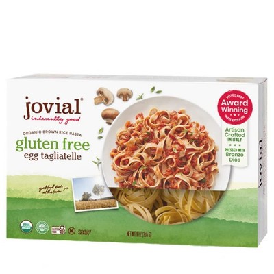 Jovial Whole Grain Brown Rice Egg Tagliatelle Pasta  Pasta Tagliatelle, Tagli...