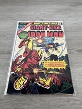Giant-Size Iron Man #1 (Marvel Comics October 1975) HBS3 Add'l Disc Vol & Ship