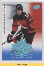 2021 Upper Deck Team Canada Juniors Blue Meaghan Mikkelson #43 READ 05iv