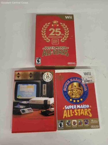 Nintendo Wii 25th Anniversary Super Mario All Stars Limited Edition Game