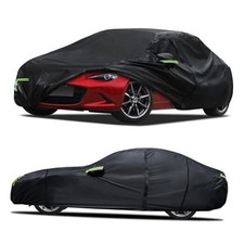 Car Cover Custom Fit for Mazda Miata MX-5 1989 Fit for Mazda Miata MX-5 Black