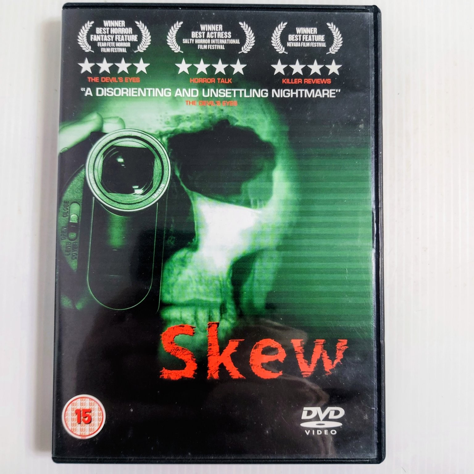 Skew DVD 2010 Horror English Seve Schelenz Found Footage Thriller