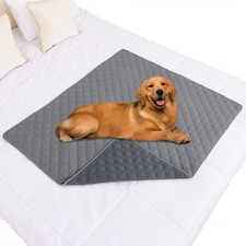 Waterproof Dog Bed Cover Pet Blanket, Soft Washable Dog Blanket for Furniture...