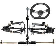 Front Drive Shaft Half Axle Assembly Swingarm for 4WD Electric ATV Quad Go Kart