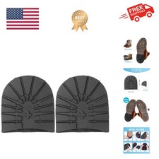 A Pair Boot Heel Replacement Pads, Non-Slip Shoe Sole Protector, Rubber Sole ...