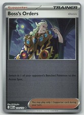 Pokemon Boss's Orders 114/132 Mega Evolution Uncommon Reverse Holo NM