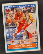 2007 TOPPS MCDONALD'S ALL-AMERICAN GAME #JH JAMES HARDEN USA