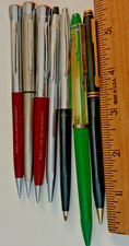 7 vintage Pens MECHANICAL PENCILS for USE PARTS  REPAIR Rare CROSS FLOATY Other