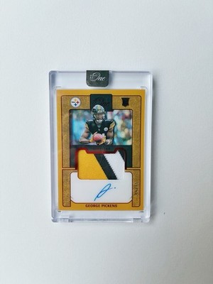 2022 Panini One George Pickens RPA Auto Rookie Patch /15  