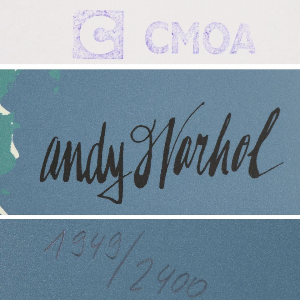 ANDY WARHOL SIEBDRUCK MARILYN MONROE SEXSYMBOL ROT POP ART GROSS VP: 1750€* - Bild 3 von 4