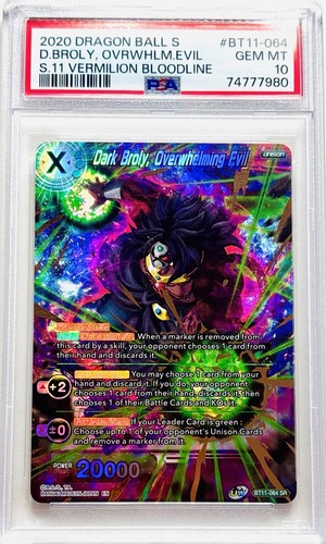 2020 Dark Broly, Overwhelming Evil #BT11-064