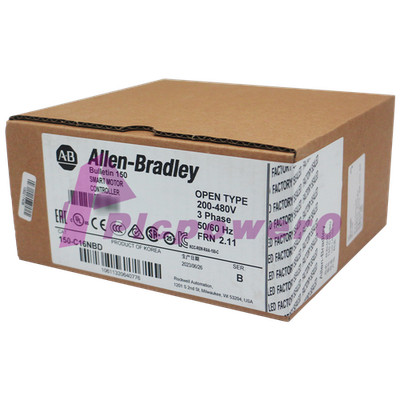New Allen-Bradley 150-C16NBD SMC-3 16A Smart Motor Controller 50/60Hz Max