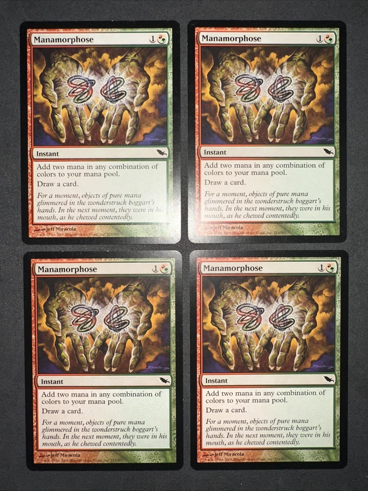 Manamorphose - Shadowmoor (SHM) x4 (Playset) LP MTG Magic - Image 2 of 4