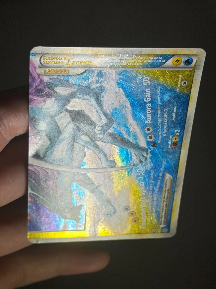 Pokemon Raikou & Suicune Legend Bottom Unleashed 93/95 - Image 2 of 4