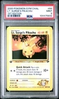 2000 POKEMON GYM CHALLENGE 1ST EDITION #84 LT. SURGE'S PIKACHU PSA 9