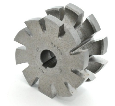 Scharenberg CS Halbrundfräser SS R15 100x53x22mm DIN 855 konkav  RHV22584