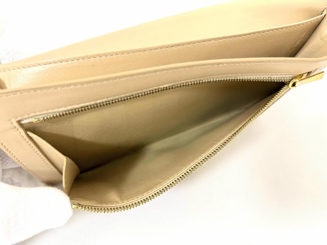 CELINE Celine Large Multi Function Long Wallet Bi… - image 9