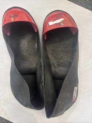 U-line Rubber Slip On Steel Toe Safety Protective Shoe Boot Sz Large