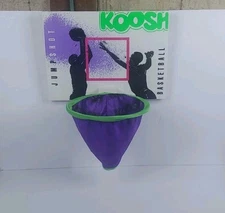Vintage 1992 OddzOn Koosh Jump Shot Over-the-Door Mini Basketball Hoop *No Ball*