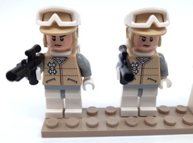 LEGO Star Wars Hoth Rebel Troopers + Officer & Zev Senesca (Set 8083) Minifigure