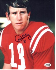 Archie Manning signed 8x10 Photo Ole Miss Football