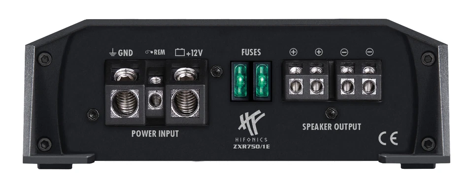 HIFONICS ZXR750/1E Amplificatore Class D  mono 4/2/1 Ohm - Immagine 4 di 4