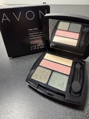 Avon True Color Eyeshadow Quad EMERALD CUT New without Box Discontinued