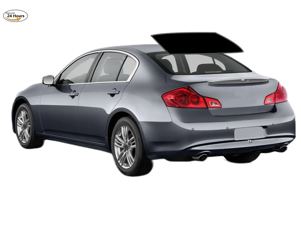 Kit de filme colorido para janela PreCut 2 camadas para 2007-2013 Infiniti G37 Sedan - Imagem 4 de 4