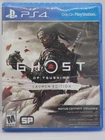 Ghost of Tsushima Launch Edition PS4 Complete CIB PlayStation 4 Tested Working