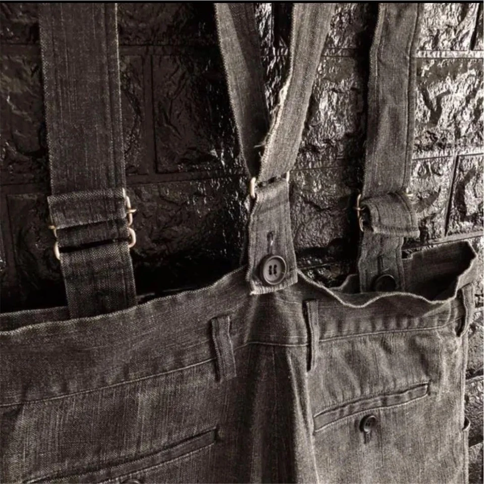 MONOS USADOS VINTAGE Y'S YOHJI YAMAMOTO, PANTALONES VAQUEROS BUENOS Foto 4 de 4