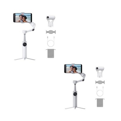 Insta360 Gimbal Flow2 Ai Tracker Weiß