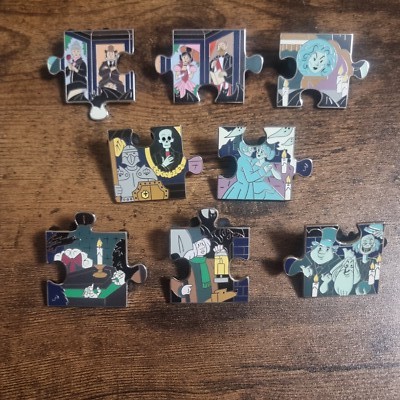 Haunted Mansion Limited Edition Mystery Puzzle Pin Disney Character Connection