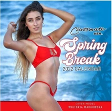 2022 Classmate USA Spring Break Swimsuit Calendar 12 x 12  wall calendar