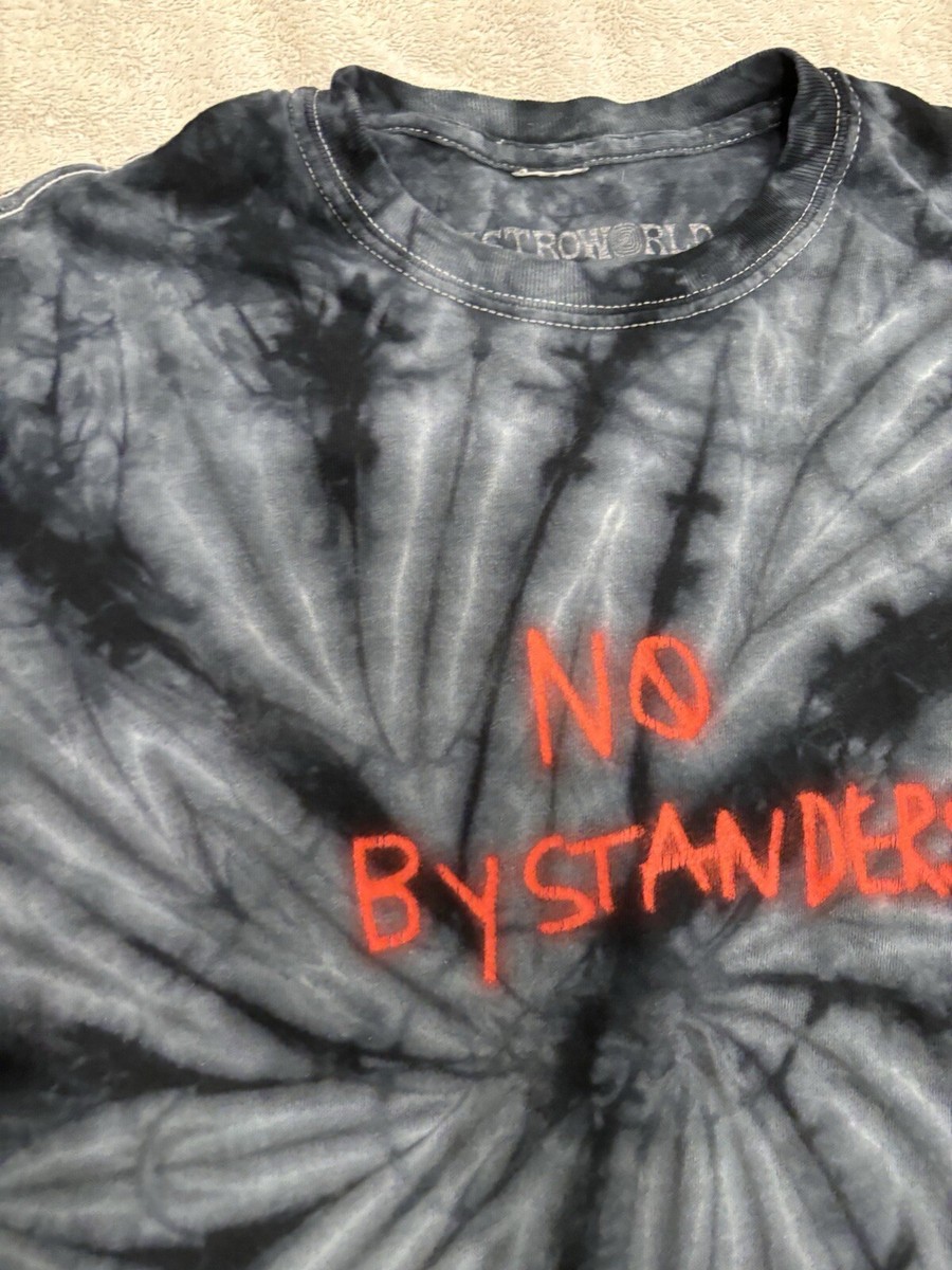 Tシャツ・カットソー Travis Scott No Bystanders Tee Travis Scott Astroworld Tour No Bystanders T Shirt Adult