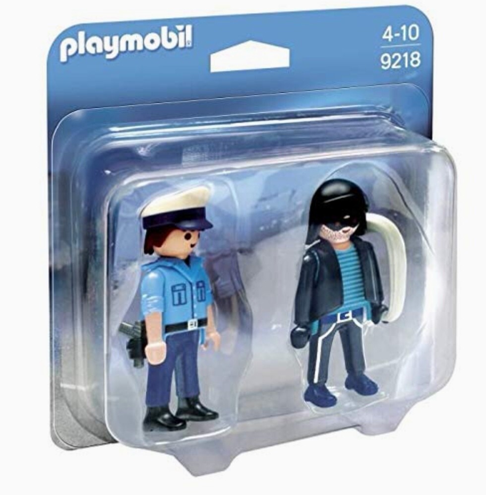 PLAYMOBIL 9218 - POLIZIOTTO E LADRO
