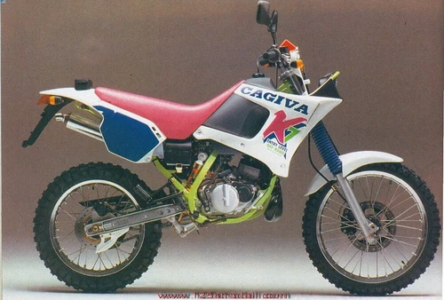 SERBATOIO CARBURANTE BENZINA CAGIVA K7 125CC 91-92 - Foto 7 di 7