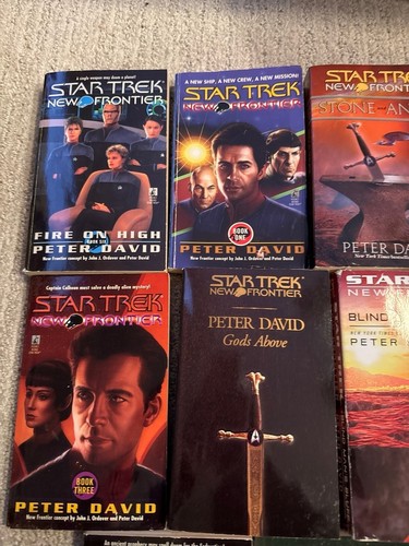 Posten von 8 Star Trek New Frontier Taschenbüchern - Bild 2 von 4