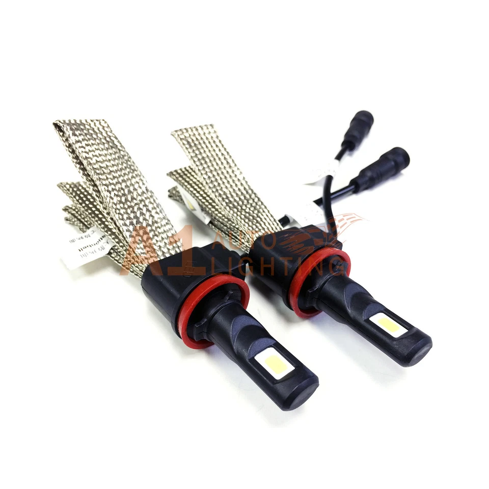 NUEVO Kit de faros LED Canbus H11 H9 H8 30W sin ventilador 6000K bombillas blancas xenón Foto 4 de 4