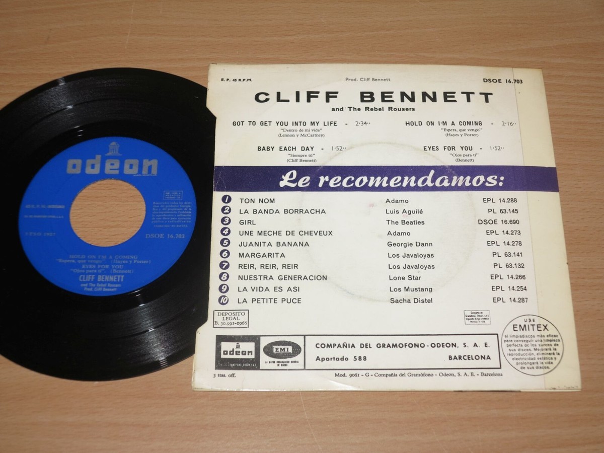 Cliff Bennett & The Rebel Rousers 7