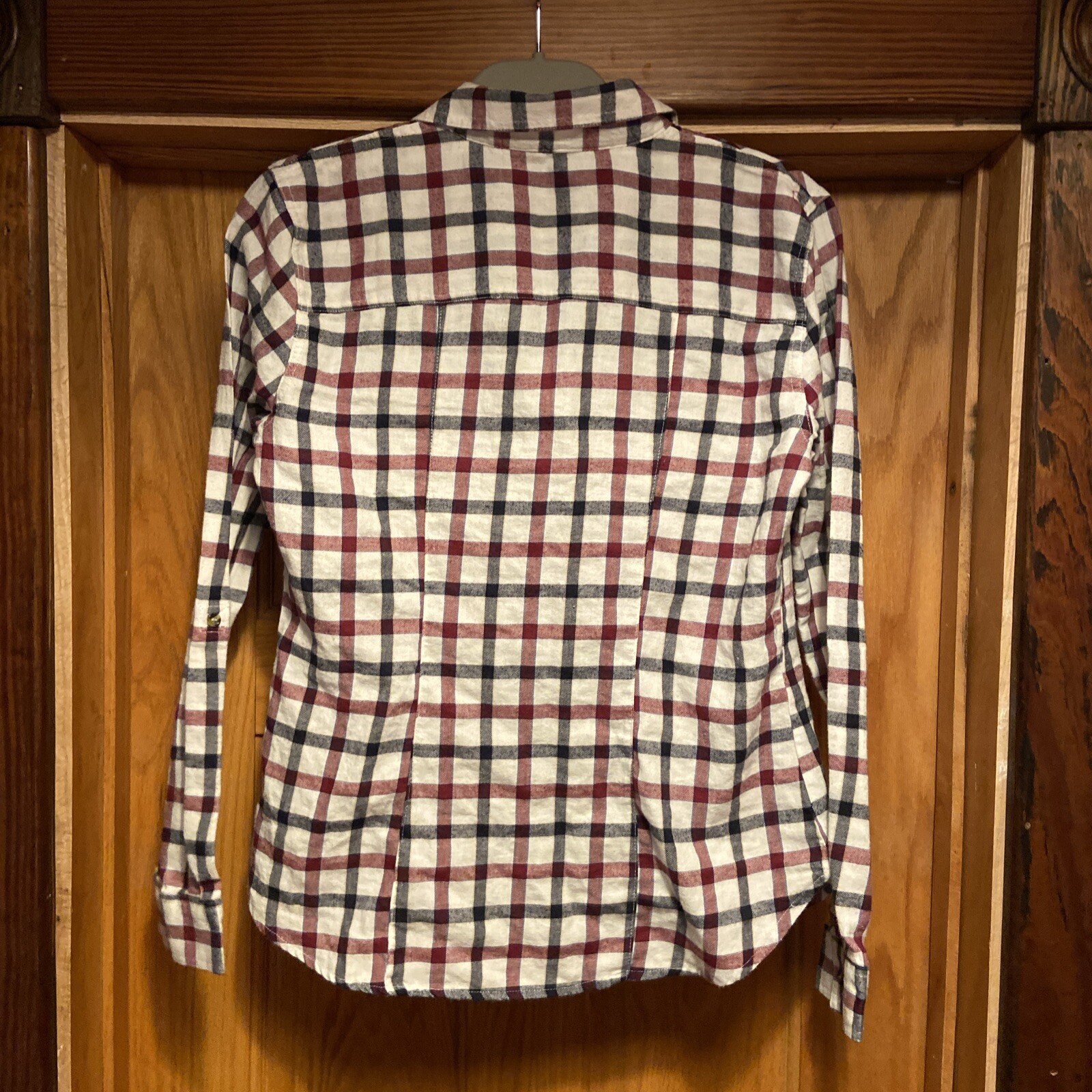 Sandra Ingrish Button Down Top Size S Two Pocket … - image 3