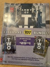 Przewodnik strategiczny Army of Two i pełna 112-stronicowa powieść graficzna zapieczętowana Prima 
