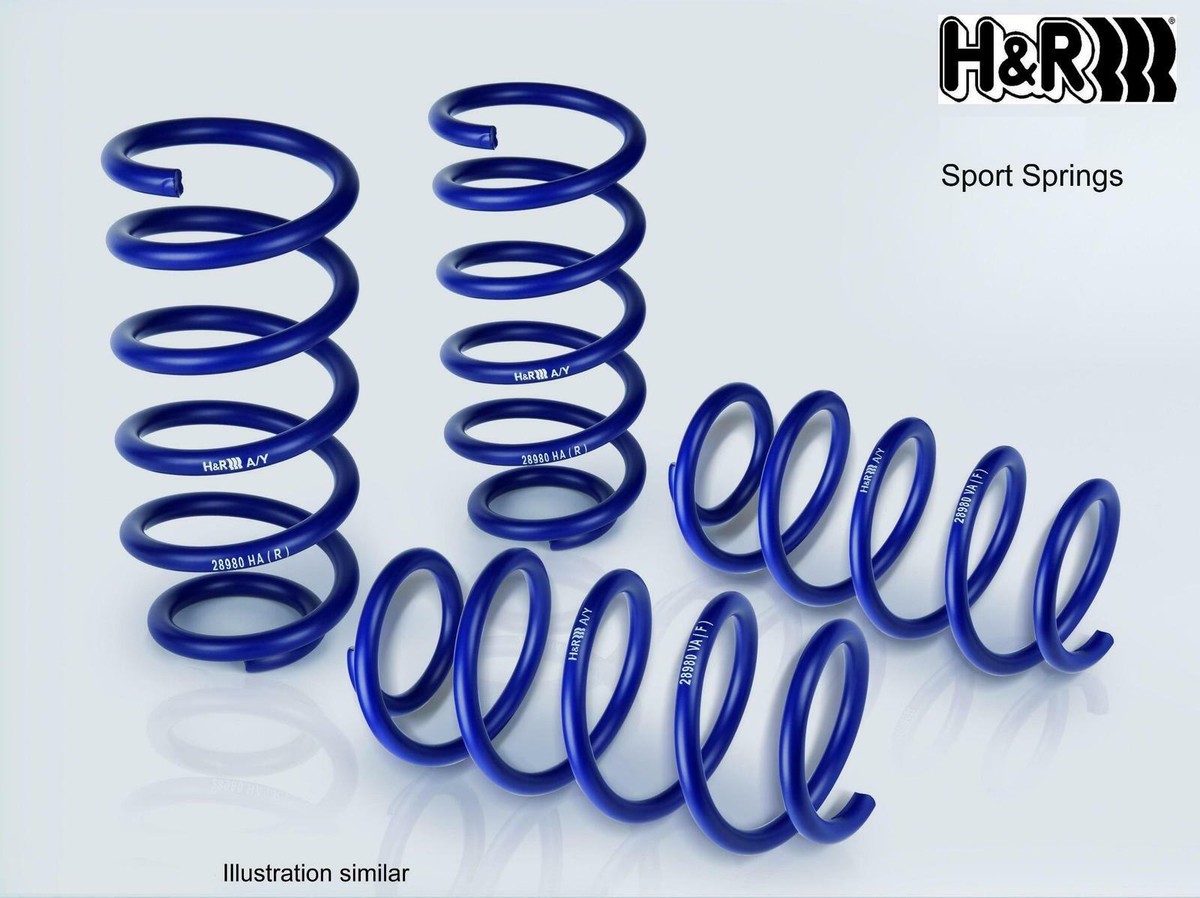 H&R Coil Spring Lowering Kit for VW Golf 7 GTi, GTD - 2013-on