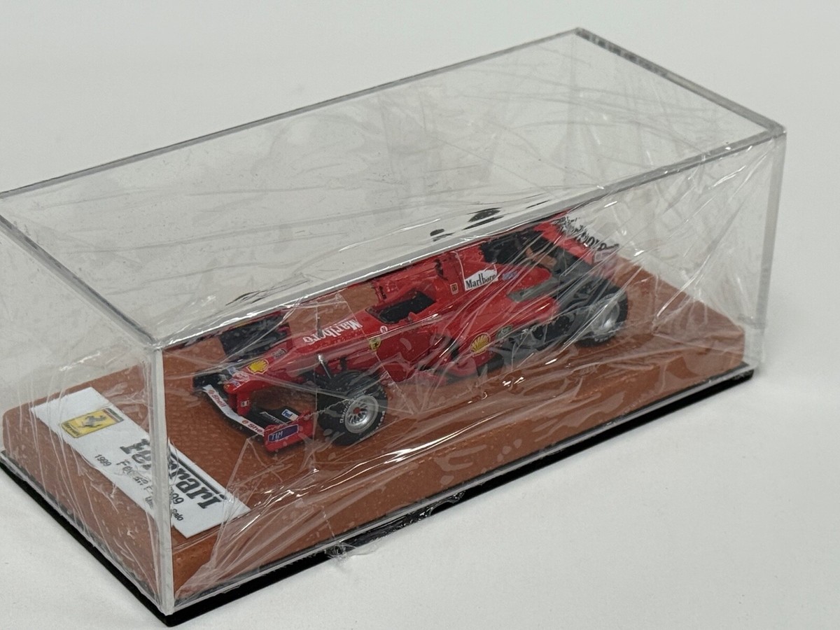 1/43 Ferrari F399 from 1999 F1 Season of Mika Salo Leather base