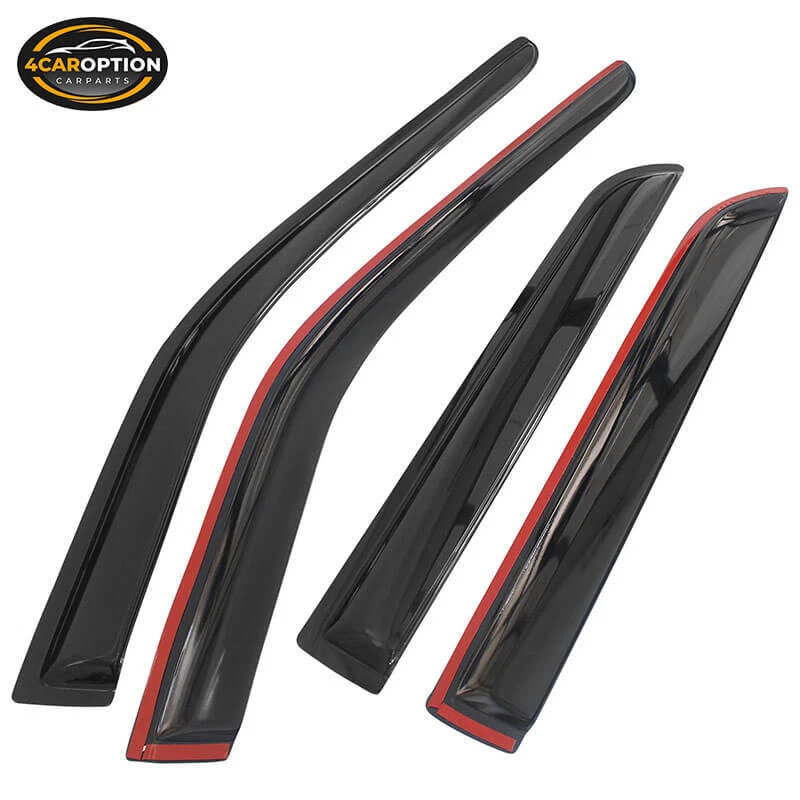 Fits 11-19 Ford Explorer Window Visors Rain Sun Guard Vent 4Pcs Set Foto 3 de 4